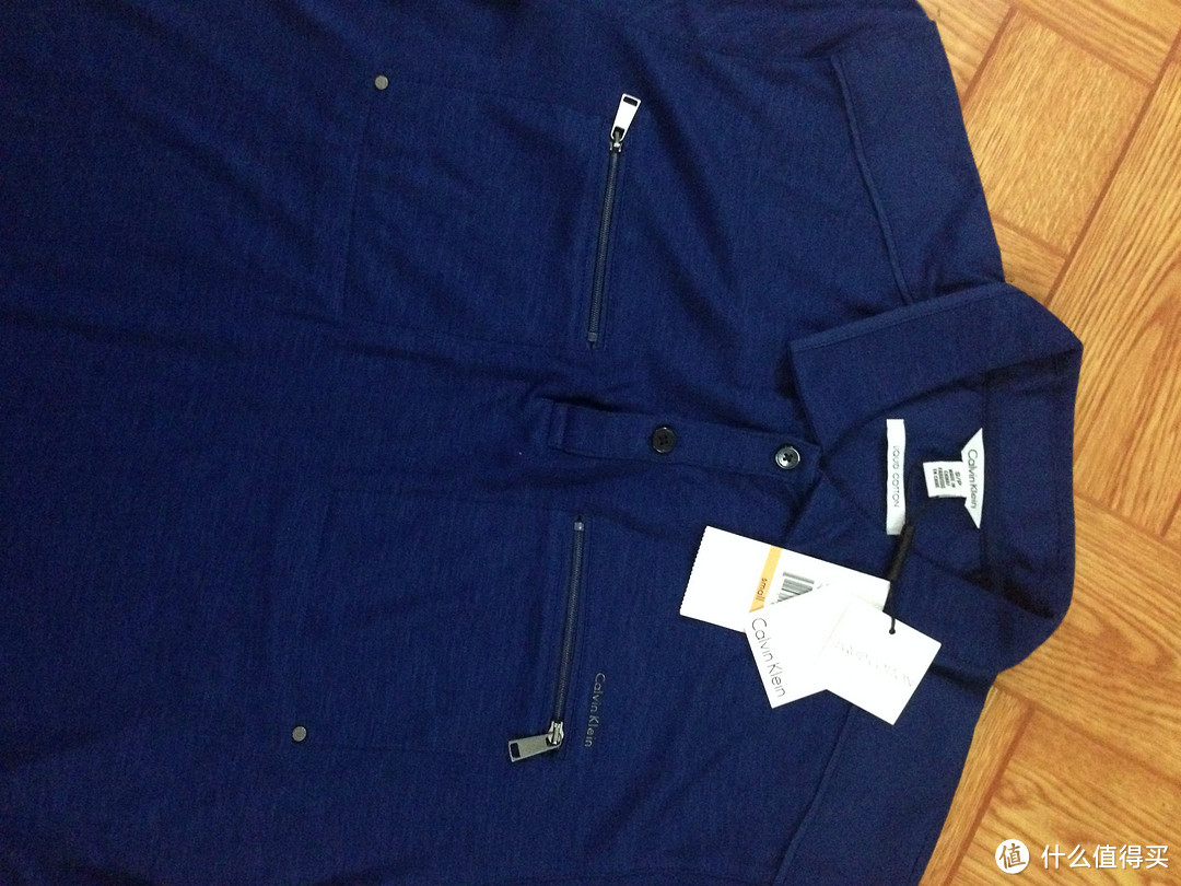 Calvin Klein Liquid Cotton Polo衫