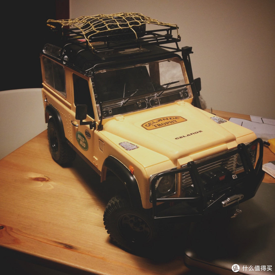 大儿童的玩具：RC4WD Defender 90 路虎卫士遥控车