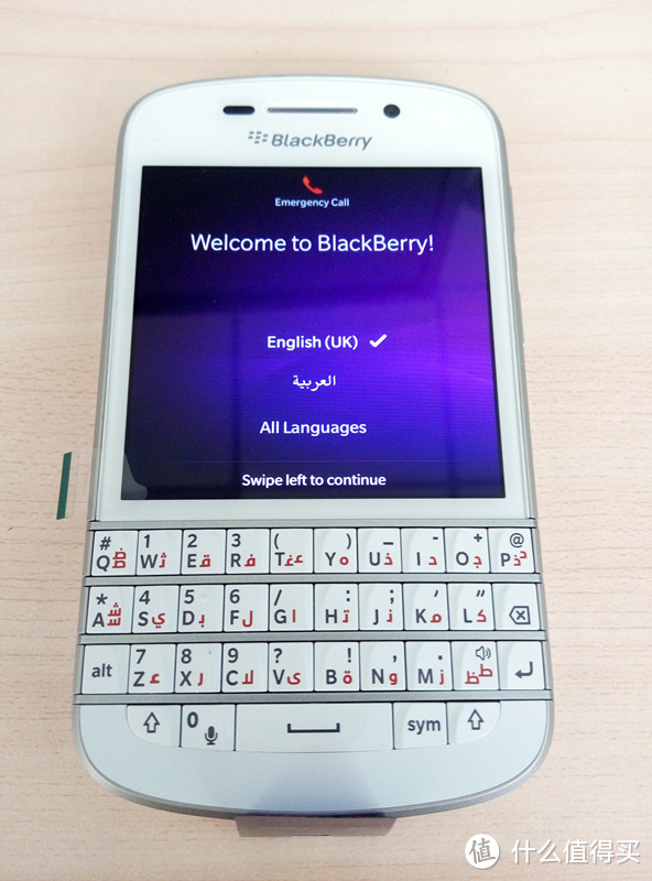 阿拉伯文全键盘——每天看着都很美的 BlackBerry 黑莓 Q10