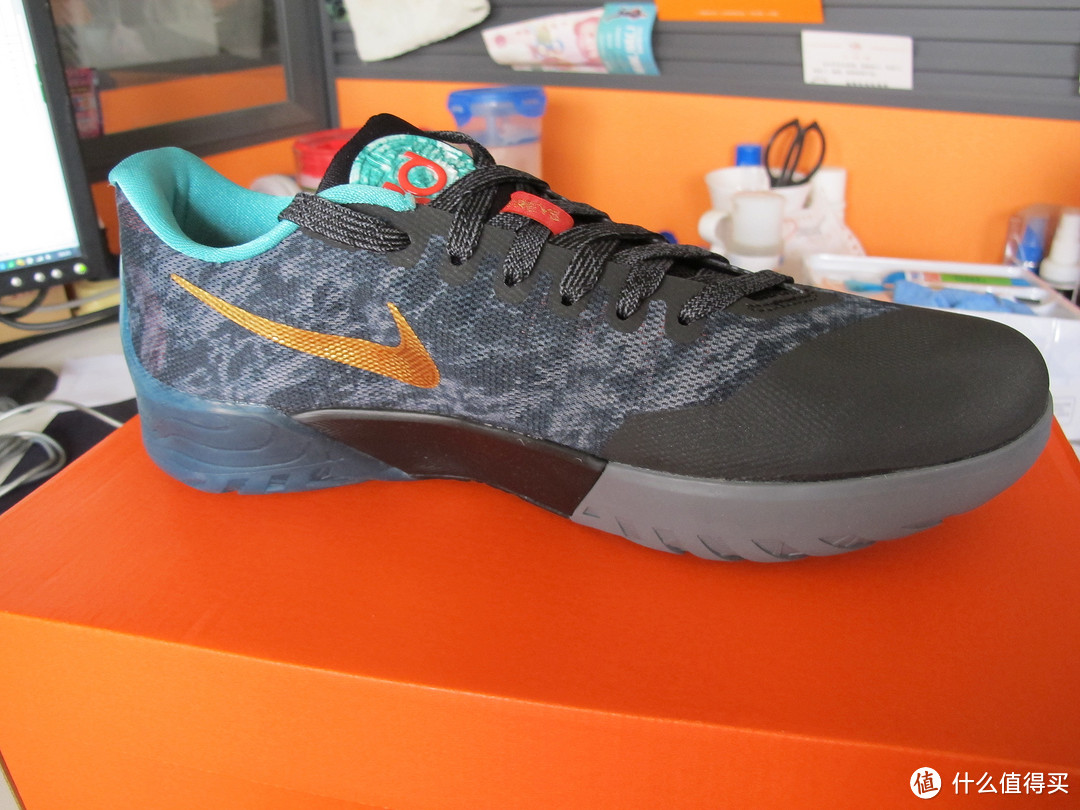 杜兰特的中国特色：Nike 耐克 KD Trey 5 II China 中国玉 683275-030 篮球鞋