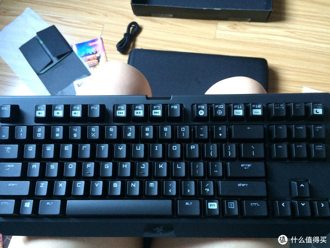 Razer 雷蛇 BlackWidow TE Chroma 87键机械键盘