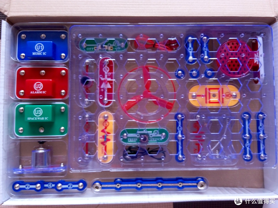 美亚直邮 ELENCO Snap Circuits Jr. SC-100 益智电路积木玩具