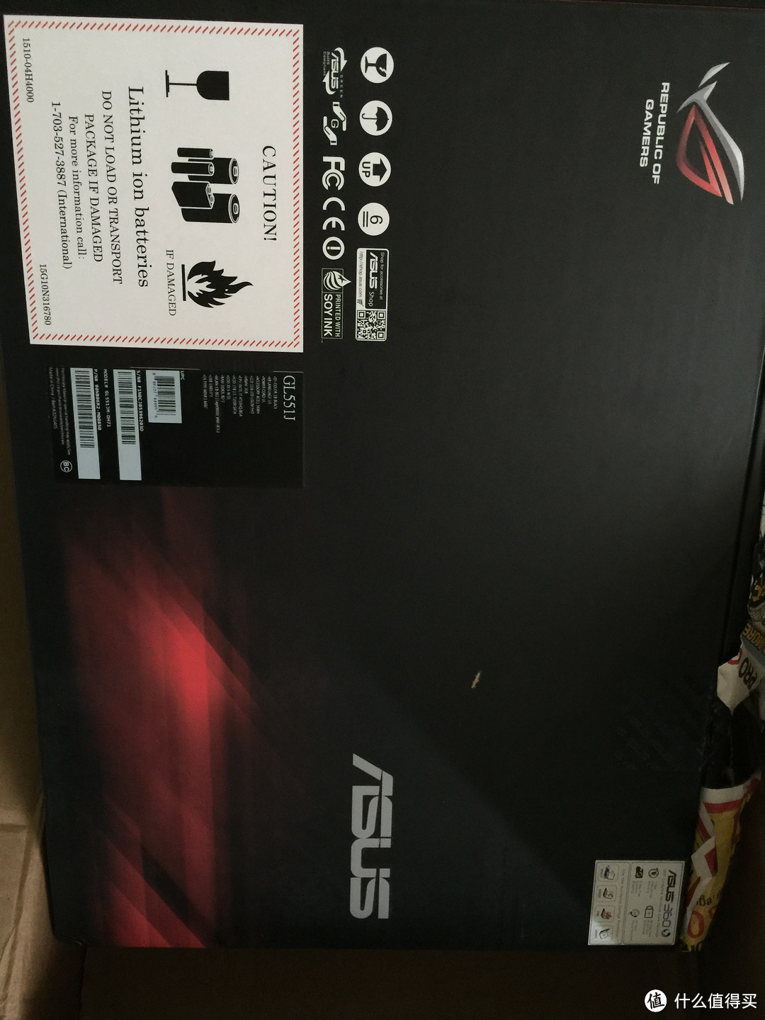 入手败家之眼 ASUS 华硕 ROG GL551JM-DH71 游戏本