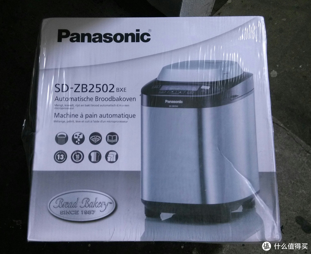 就是这么柔软：Panasonic 松下 SD-ZB2502BXE 全自动面包机