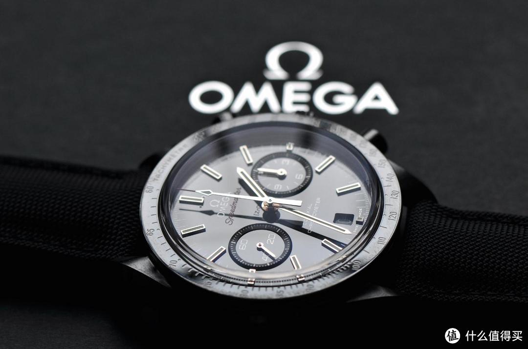 为了减肥入手 OMEGA 欧米茄 超霸系列月之暗面男士陶瓷机械表 311.92.44.51.01.003