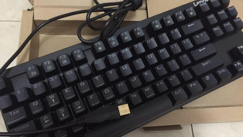 Lenovo 联想 MK100 87键 机械键盘简单分享