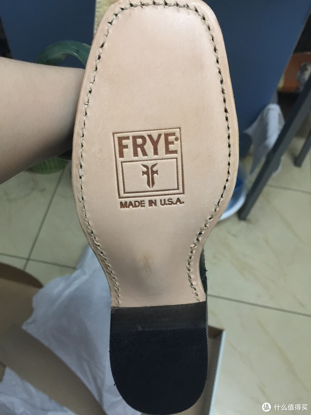 海淘 FRYE Cavalry Strap 女靴