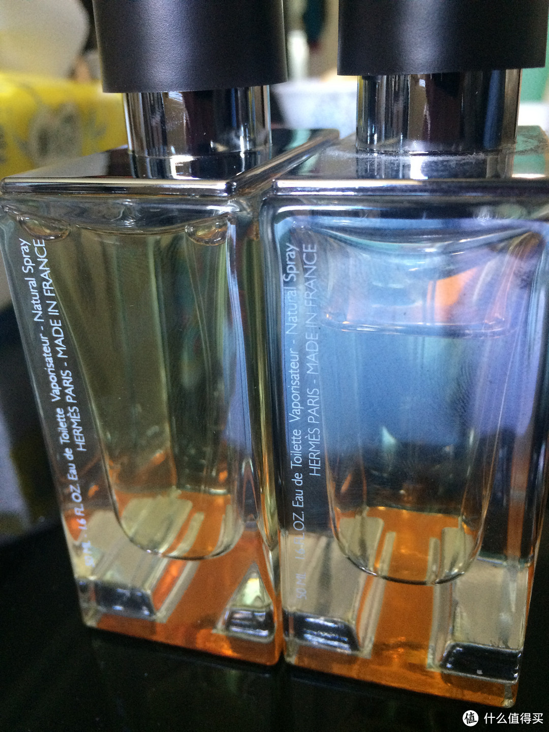 “HERMES 爱马仕大地淡香水 50ml”京东自营与香港免税店购买对比