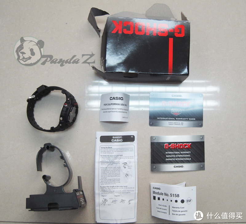 {精品分享}入手CASIO 卡西欧 G-SHOCK G100-1BV 腕表，喜闻乐见的买小了