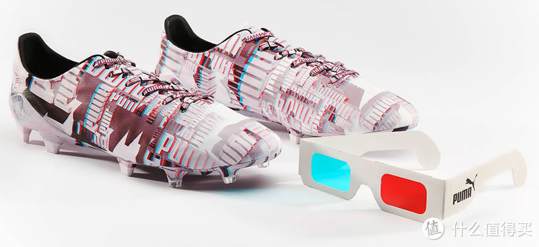 红蓝左右式3D配色：PUMA 彪马 发布 evoSPEED 1.4 SL Camo 足球鞋