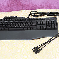 GIGABYTE 技嘉 Aivia Osmium 机械茶轴 白灯背光 机械式游戏键盘