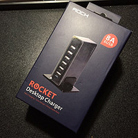 精简桌面：ROCK 洛克 6口USB充电器