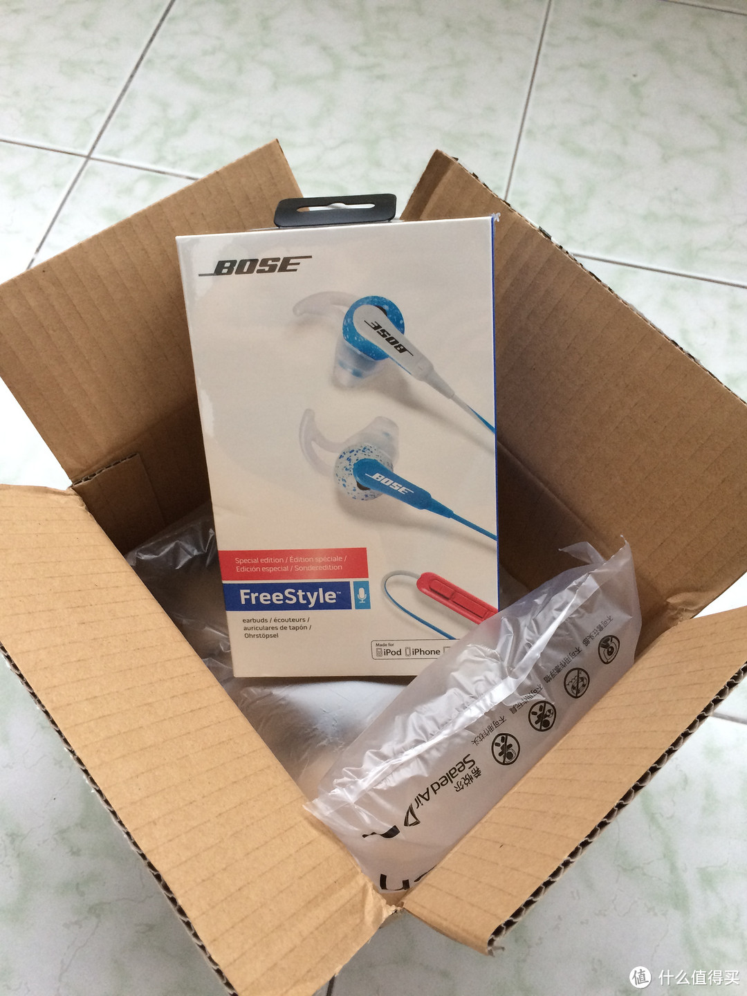 终于等到你：Bose Freestyle 冰蓝款 耳机