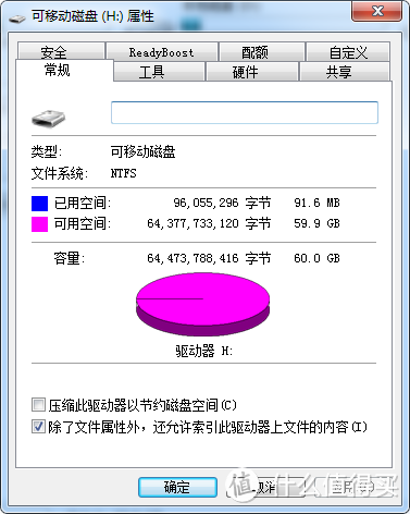 60元入手的 OV 64G TF卡速度简单测试