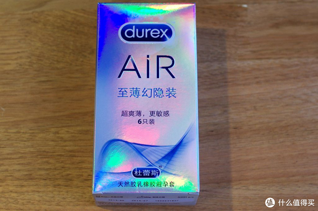 Durex 杜蕾斯 至薄幻隐Air 空气套 （6只装）评测报告