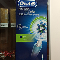 献给我的第一次震动：Oral-B 欧乐B D16.523U 600 3D智能电动牙刷