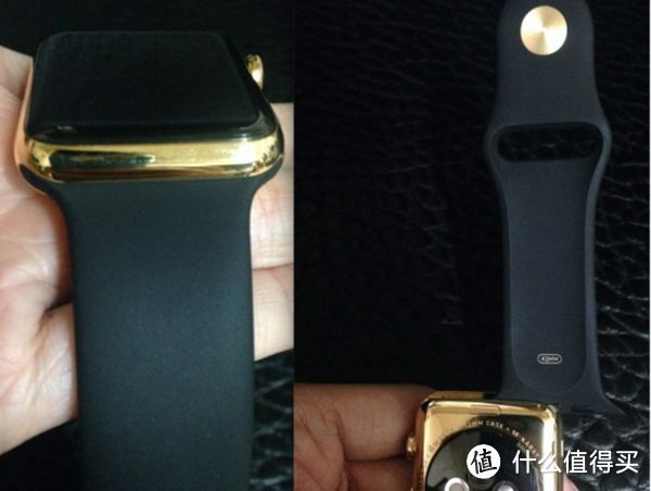 金光闪闪：38 毫米18K黄金表壳Apple Watch 开箱