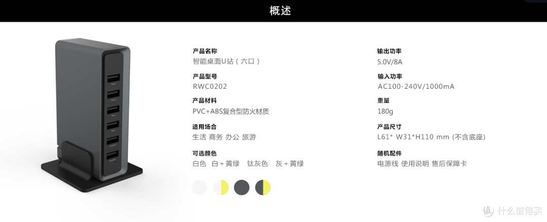 细节用心 定位困惑——ROCK 洛克 智能六口桌面U站