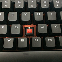 CoolerMaster 酷冷至尊 烈焰枪 竞技版 红轴 游戏机械键盘 黑色版