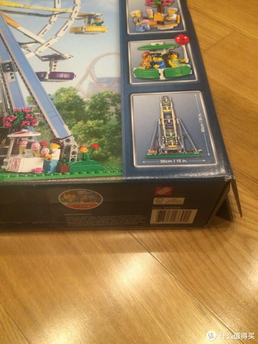 十兄弟：LEGO 乐高 10247 Ferris Wheel 摩天轮