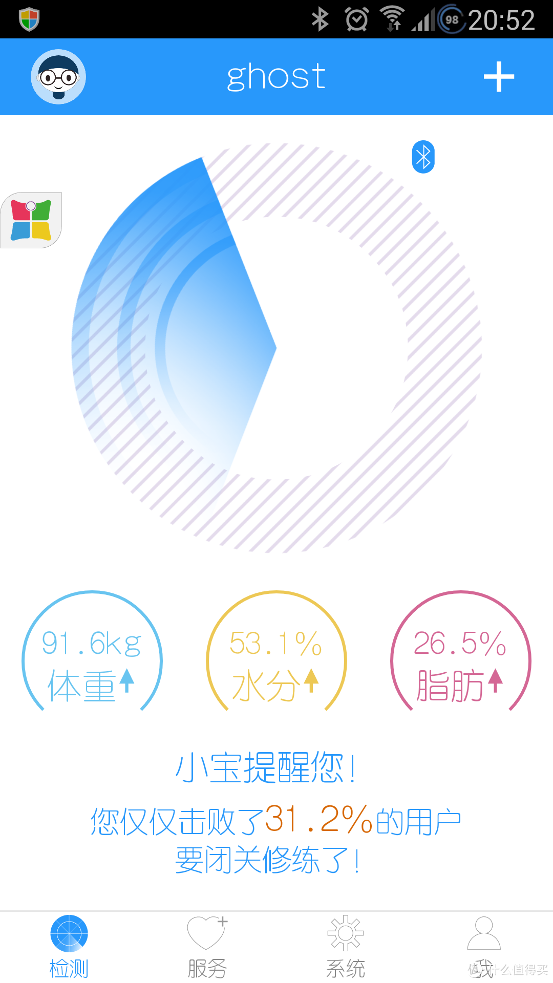 Yolanda云康宝 CS20F 体脂秤 众测报告