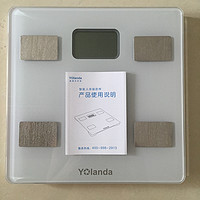 减肥健身的好帮手：Yolanda云康宝 CS20F 体脂秤