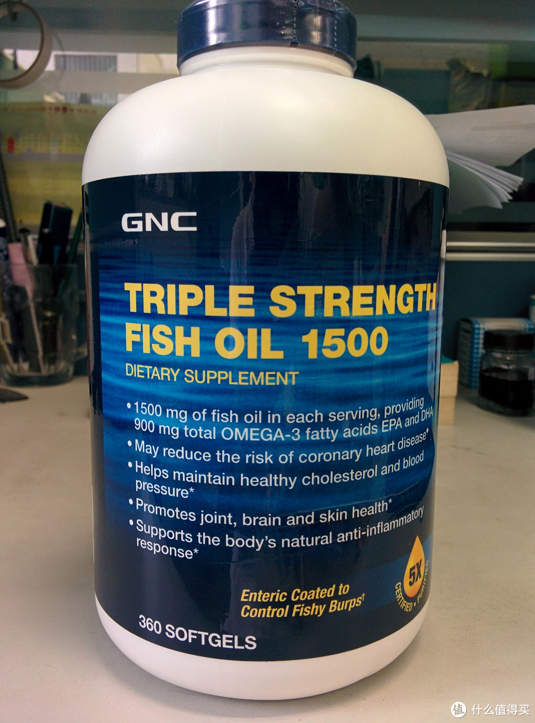 支付宝“直邮”GNC Triple Strength Fish Oil 1500鱼油