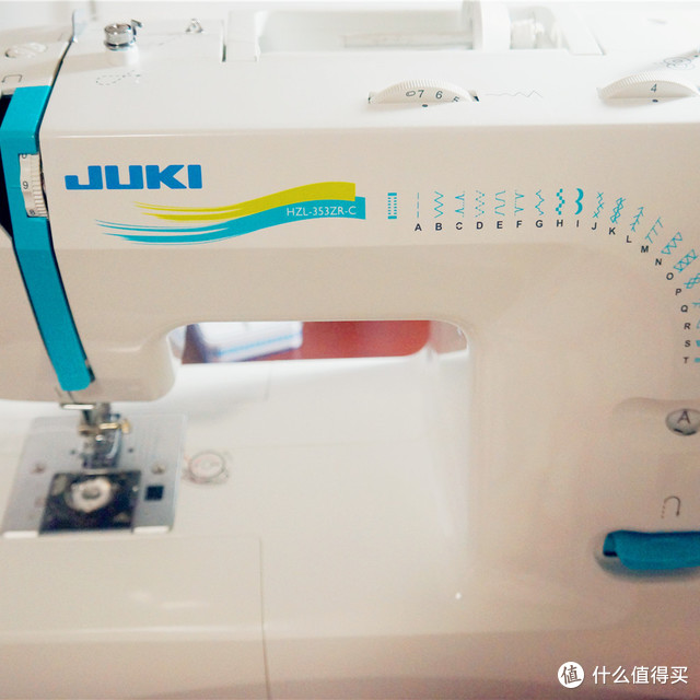 热爱手工妹子的福音，做一枚巧手妹子：juki重机 HZL353Z 缝纫机