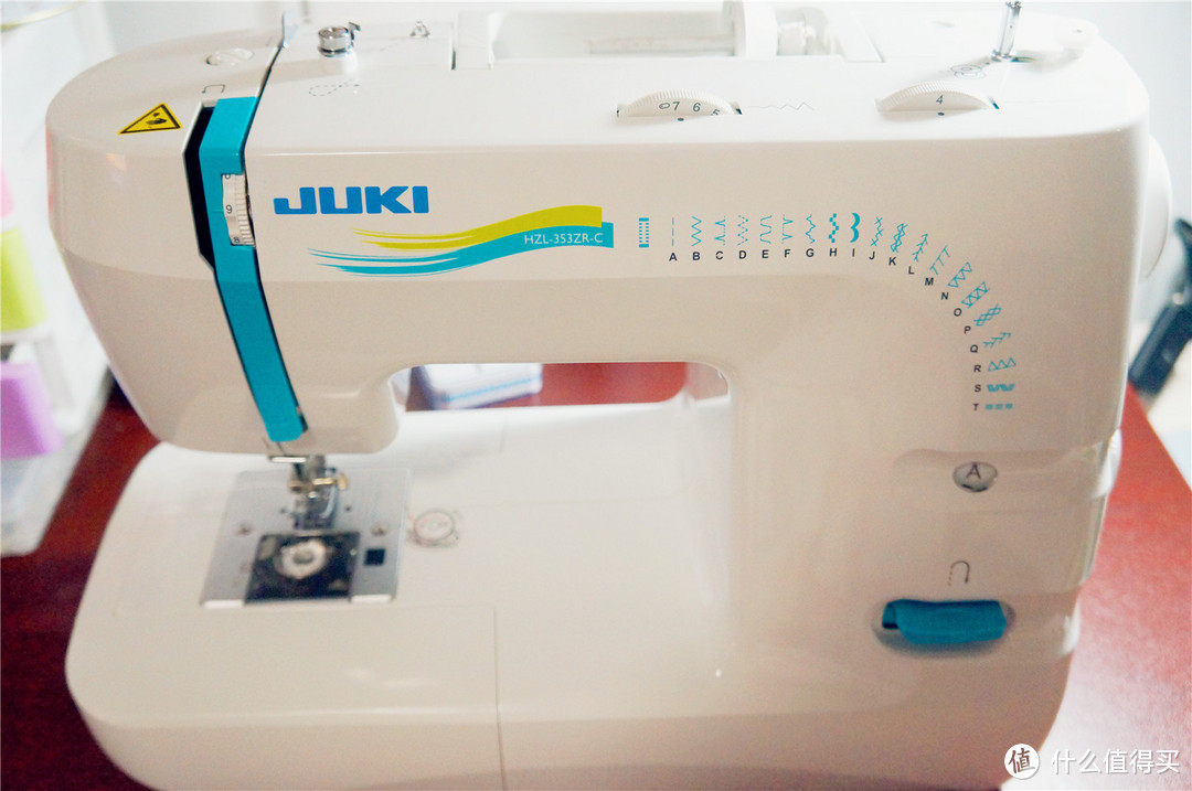 热爱手工妹子的福音，做一枚巧手妹子：juki重机 HZL353Z 缝纫机