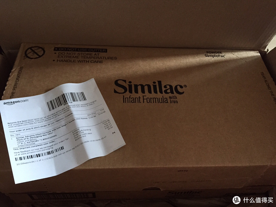 美亚直邮 Similac 雅培蓝罐1段奶粉