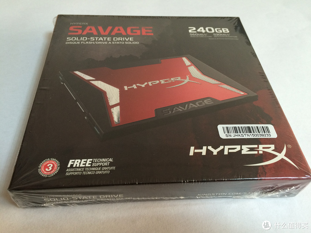 这个狂暴的小红人带了俩500来炫技——金士顿 HyperX Savage SSD测评