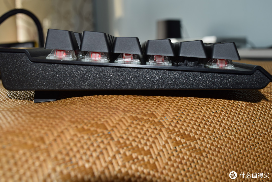 CORSAIR 海盗船 K65 RGB 幻彩背光机械游戏键盘 黑色（红轴）