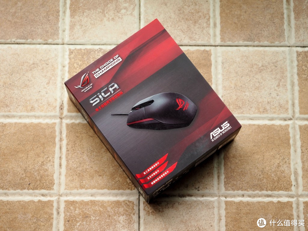 信仰补完计划 — ASUS 华硕 ROG SICA鼠标 & Whetstone 鼠标垫开箱评测