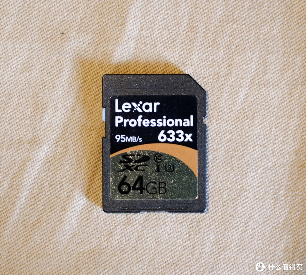 Lexar 雷克沙 64G 633X USH-1 SDXC 黑金卡到手 评测