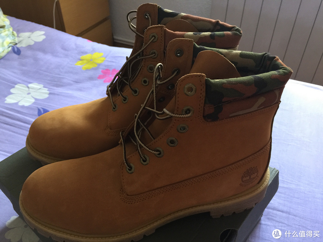 奥特莱斯入手 Timberland 添柏岚 迷彩版大黄靴