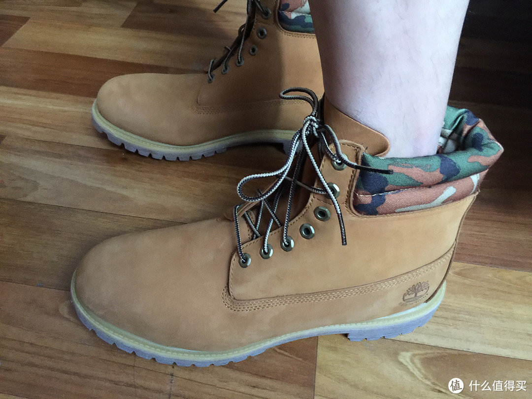 奥特莱斯入手 Timberland 添柏岚 迷彩版大黄靴