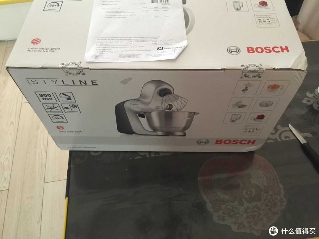 BOSCH 博世 MUM56S40 厨师机套装 开箱试用