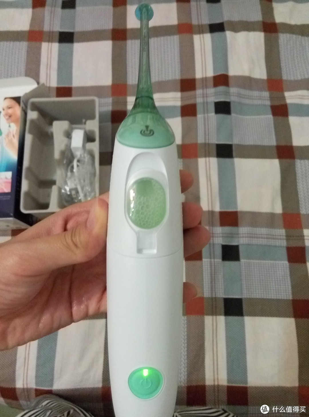 PHILIPS 飞利浦 HX8211/02 AirFloss 喷气式洁牙器（便携水牙线）