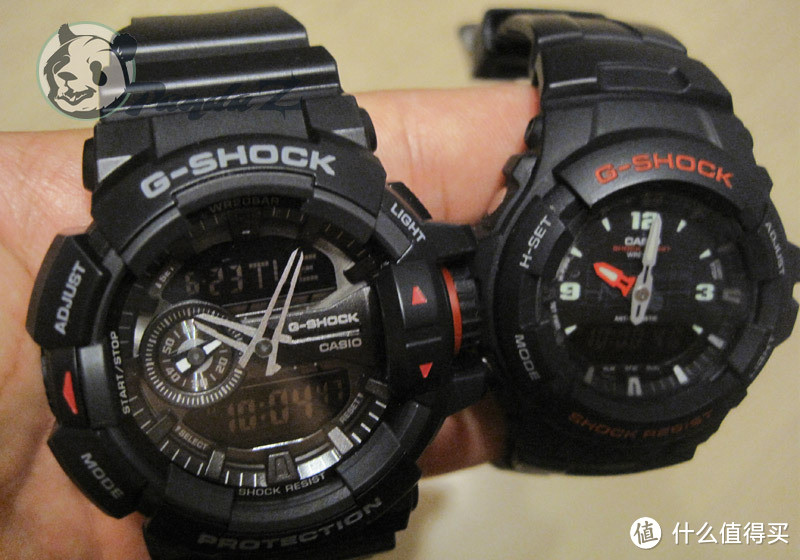 大块头配大表盘：CASIO 卡西欧 G-SHOCK GA-400“旋钮MAN表”日亚海淘入手