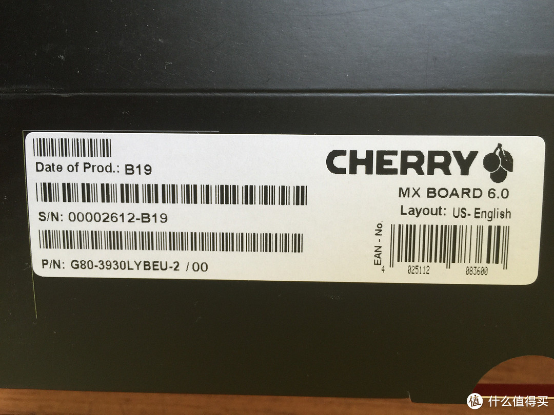 人生第一把机械键盘：CHERRY 樱桃 机械键盘 MX-BOARD 6.0 红轴