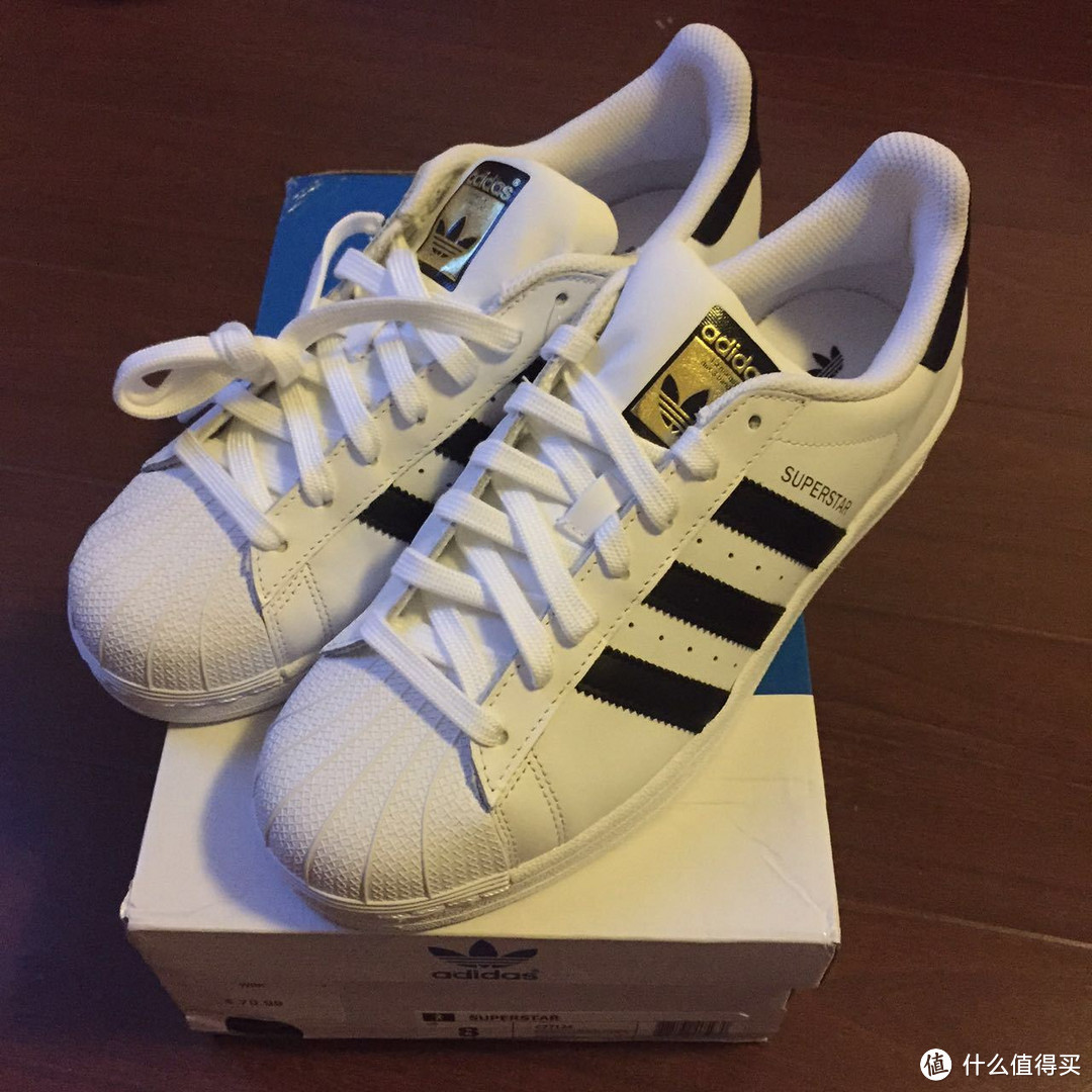 砍单狂魔finishline购物初体验：adidas 阿迪达斯 Superstar 休闲运动鞋