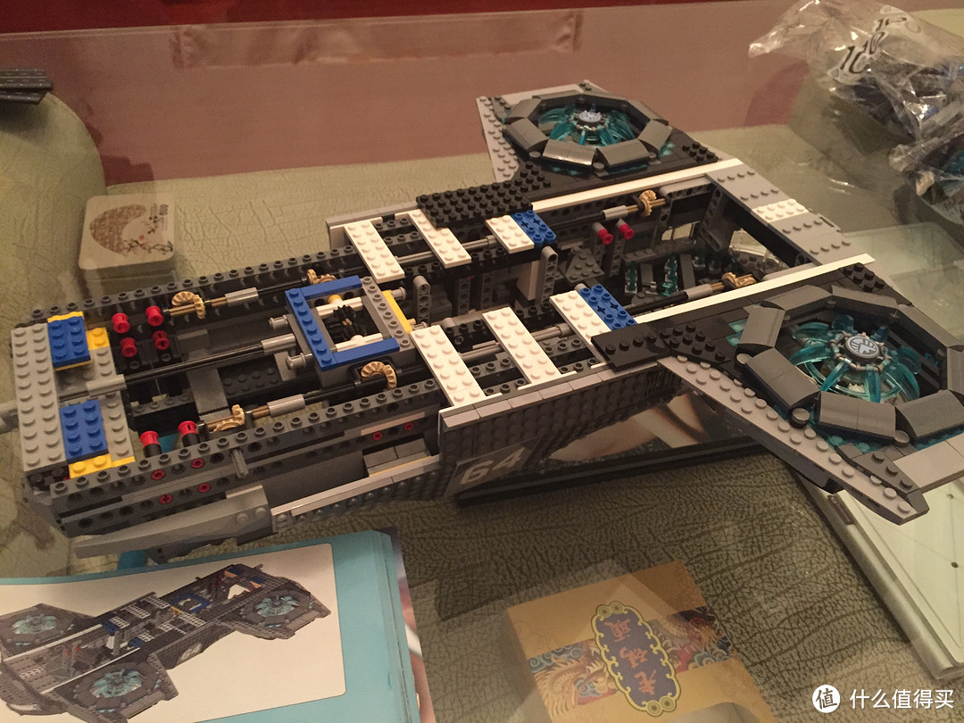 镇宅、传家两相宜：LEGO 乐高 SHIELD Helicarrier 76042 神盾局航母