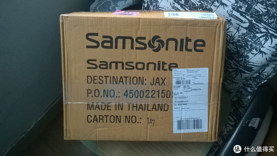 Samsonite 新秀丽 Unisex 双肩包开箱记