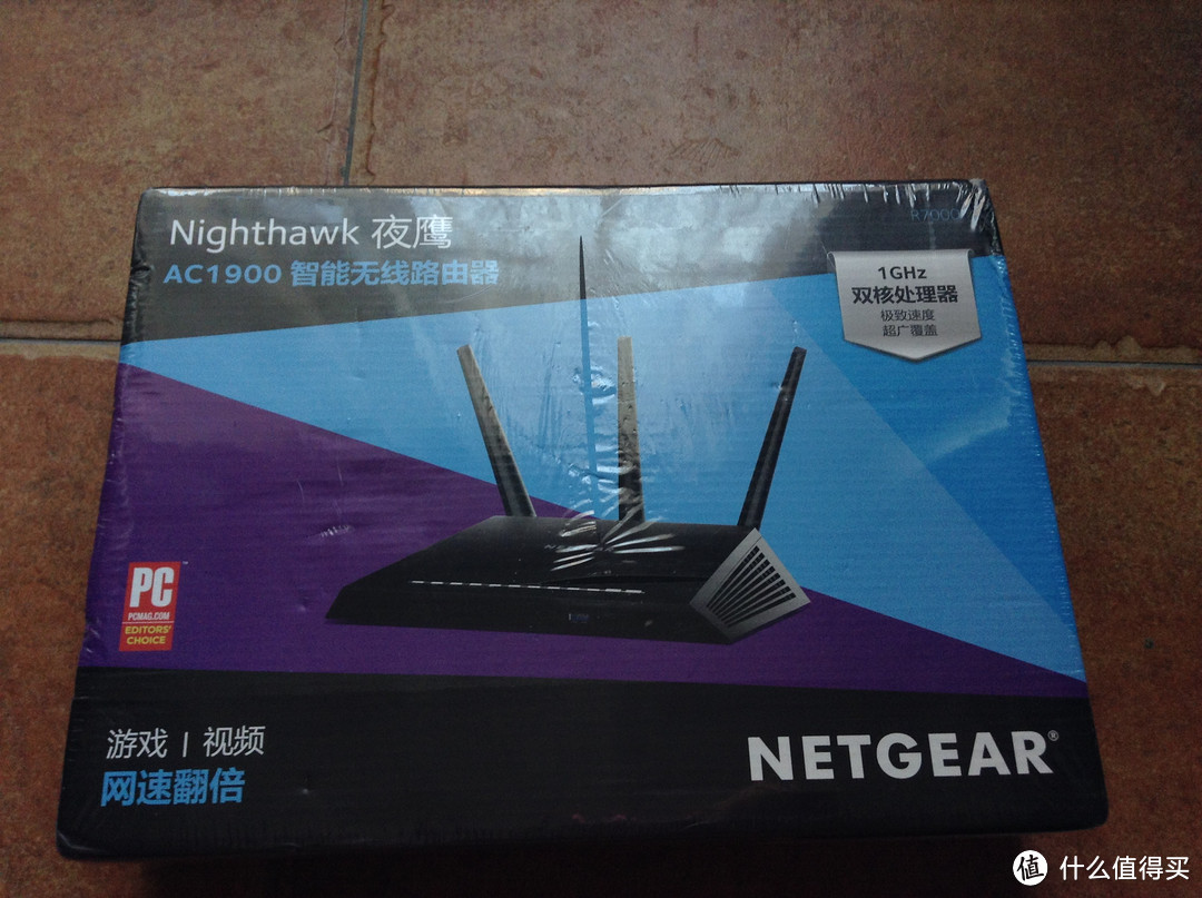 NETGEAR 网件 夜鹰 R7000 路由器开箱及刷梅林固件