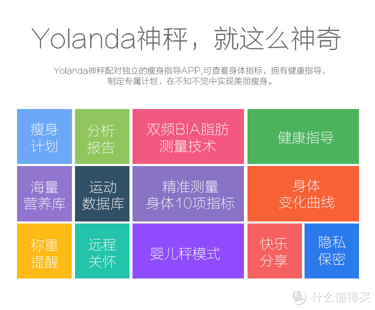 每家都要有一个脂肪秤：Yolanda云康宝 CS20F 体脂秤