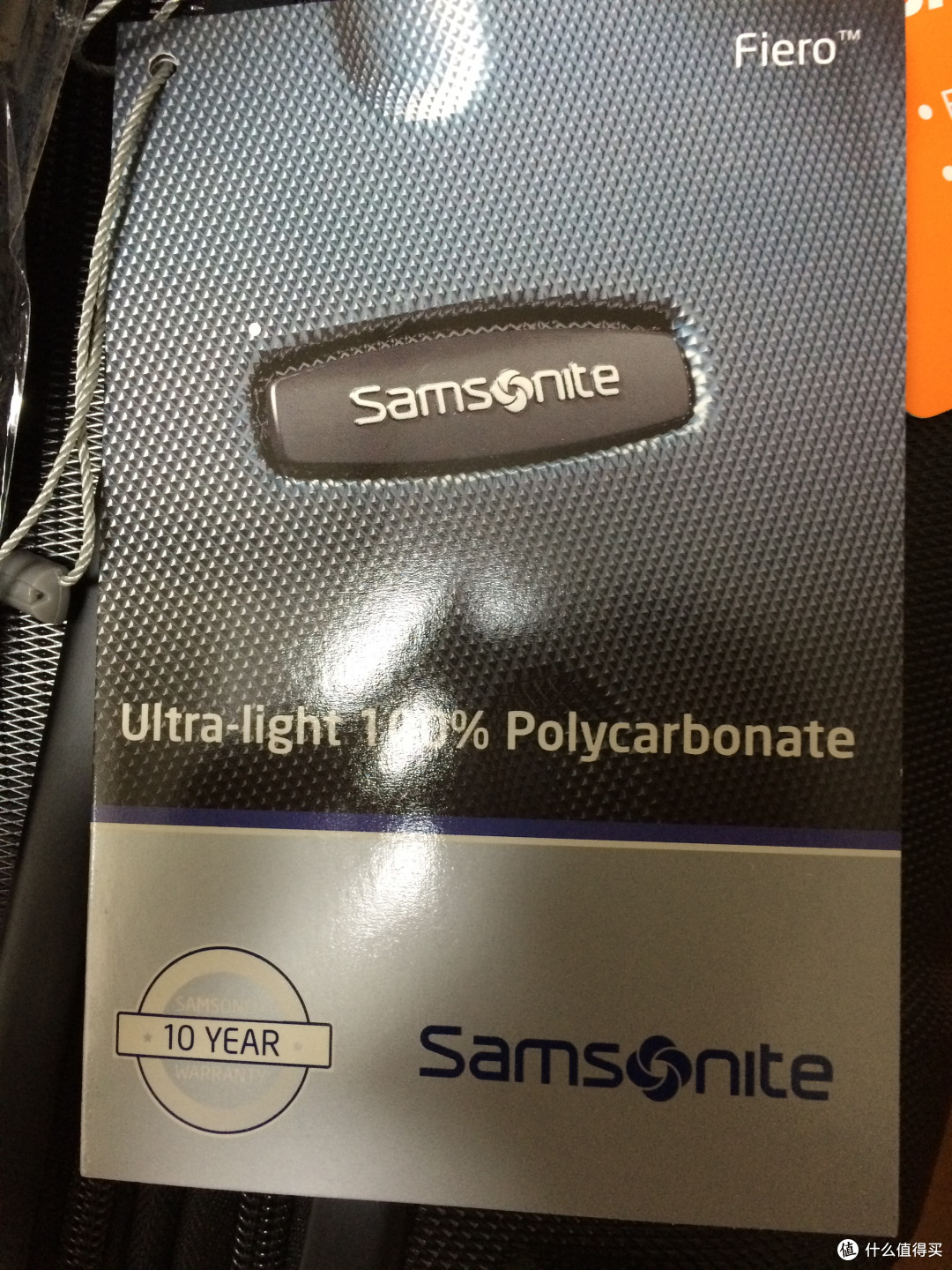 省心省力 — Samsonite 新秀丽 Luggage Fiero HS 万向轮拉杆箱3件套直邮