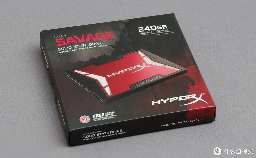 不止有高性能，还拥有最高颜值：金士顿 HyperX Savage SSD 固态硬盘