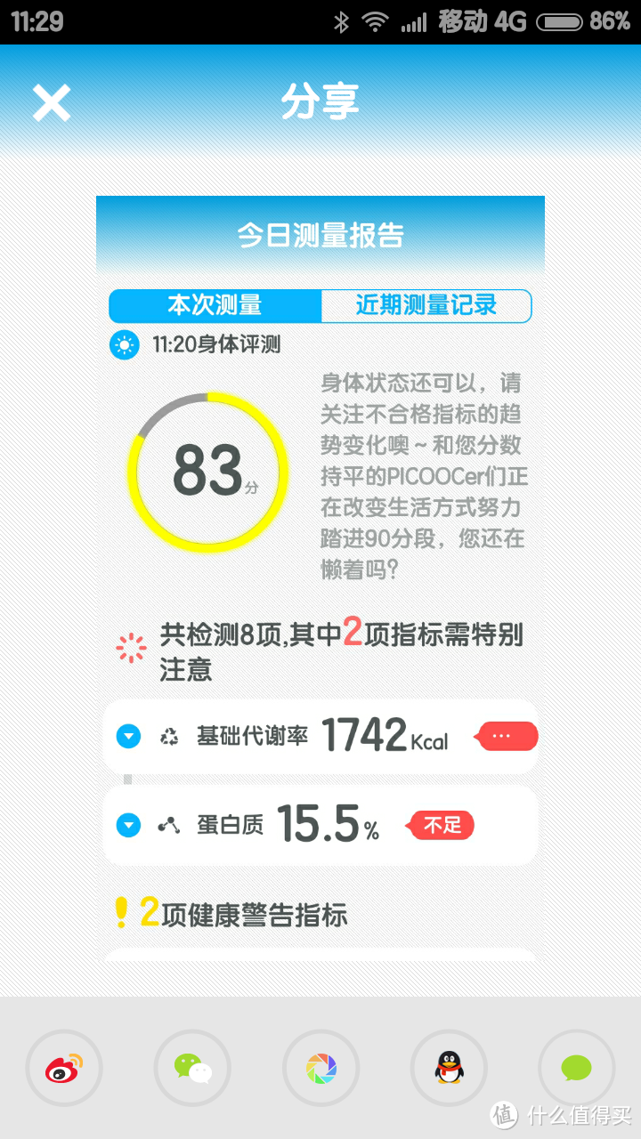 精度很满意-----有品PICOOC---C1智能体脂秤简单横向对比评测