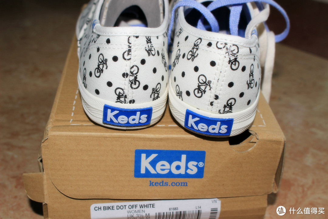 海淘 Keds Champion Bike Dot Fashion Sneaker 女鞋