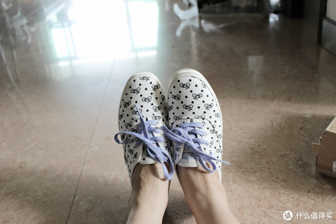 海淘 Keds Champion Bike Dot Fashion Sneaker 女鞋